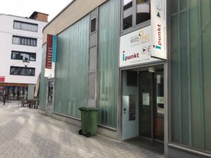 Eingang des Treffpunkts FREIraum